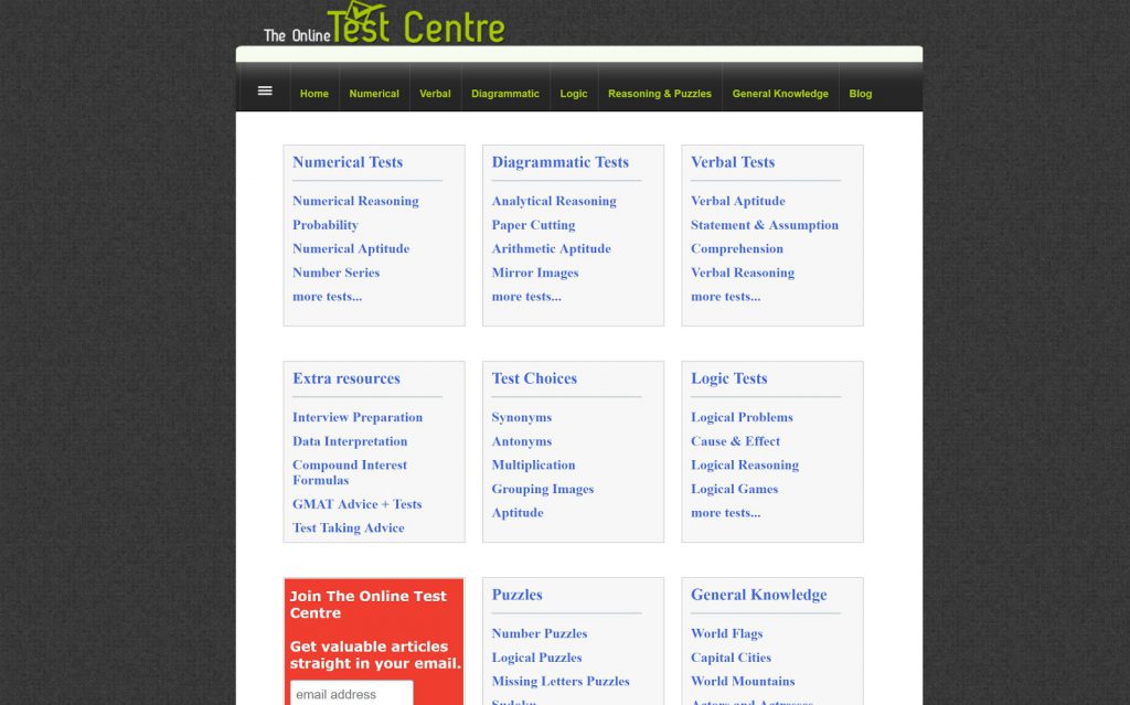 quiz questions and answers - example onlinetestcentre